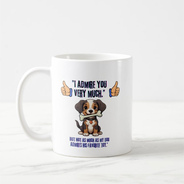 JAG BER DIG MYCKET MYCKET KAFFEMUGG (Vänster)