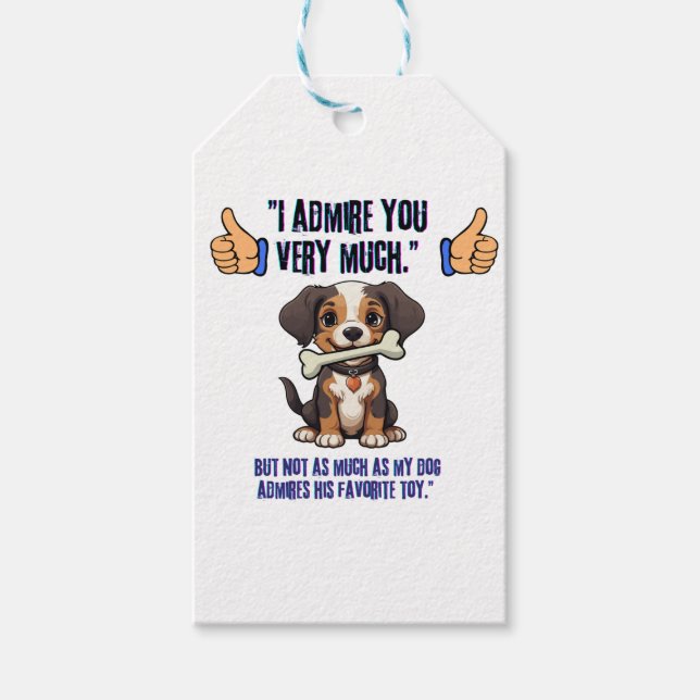 JAG BER DIG MYCKET MYCKET PRESENTETIKETT (Framsidan)