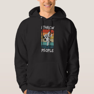 Jag ber folk om en Jiu Jitsu-tränare Hoodie