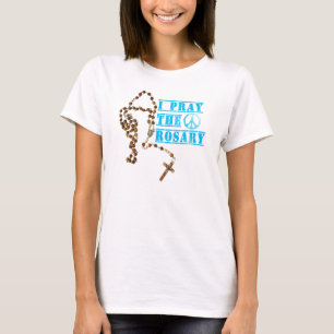 Jag ber för fred som jag ber radbandet t shirt
