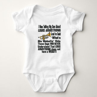 Jag berättade för min son om Louis Armstrong T Shirt