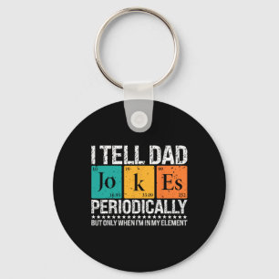Jag berättar för Pappa Jokes Periodically Funny Sc Nyckelring