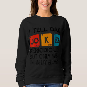 Jag berättar för Pappa skämtar regelbundet Pappa V T Shirt