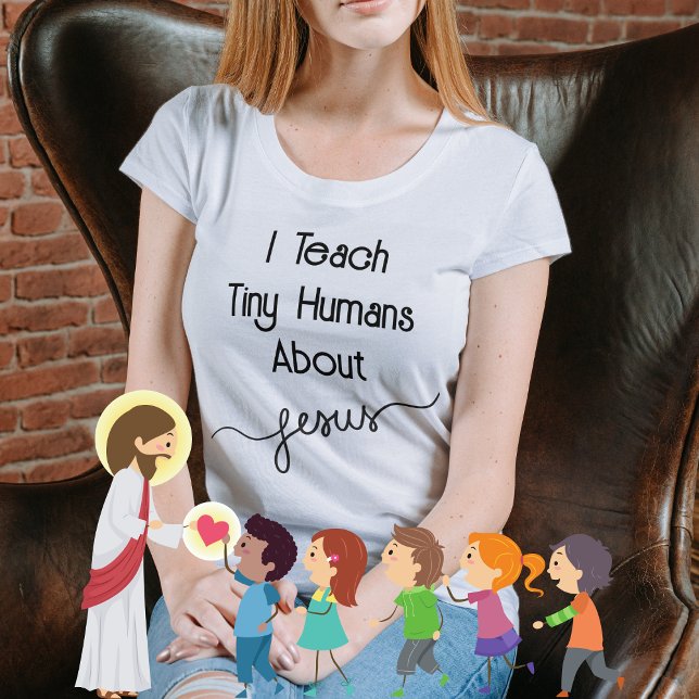Jag berättar om Jesus kyrka. T Shirt (Skapare uppladdad)