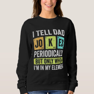 Jag berättar pappaskämt med jämna mellanrum men ba t shirt