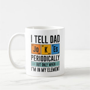 Jag berättar Pappaskämt Periodvis Kaffemugg
