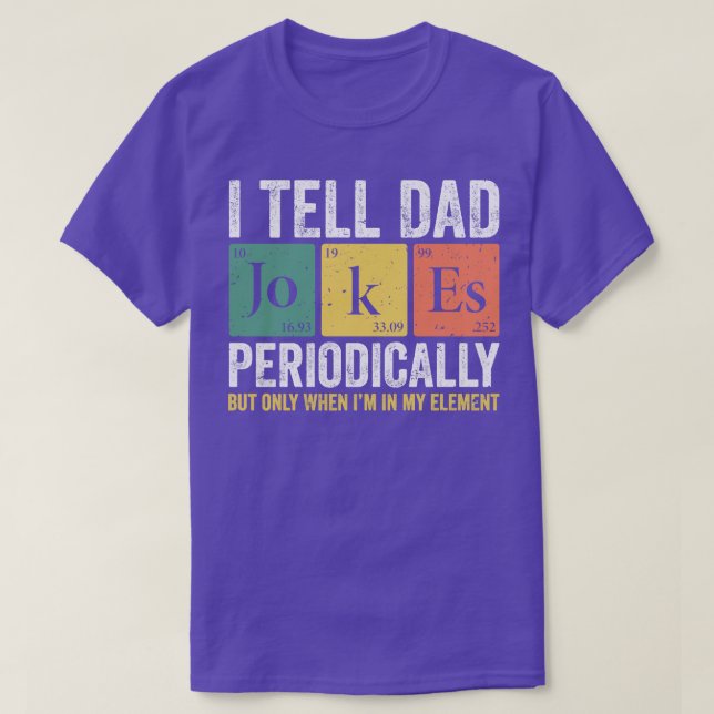 Jag berättar regelbundet 1 t shirt (Design framsida)
