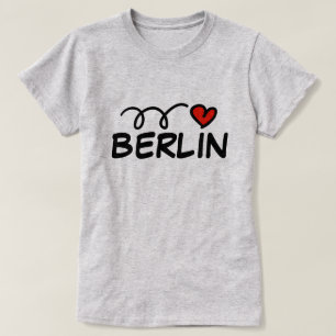 Jag ❤ Berlins anpassningsbar att skjorta med sött T Shirt