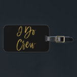 Jag besöker Märkrn Bridesmaid Gold Foil Luggage Ba Bagagebricka<br><div class="desc">Jag besöker Märkrn "Gold Foil Modern Typography Luggage Bag". Denna märkre i Bridesmaid-säcken är en perfekt för ett Bachelorette-parti.</div>