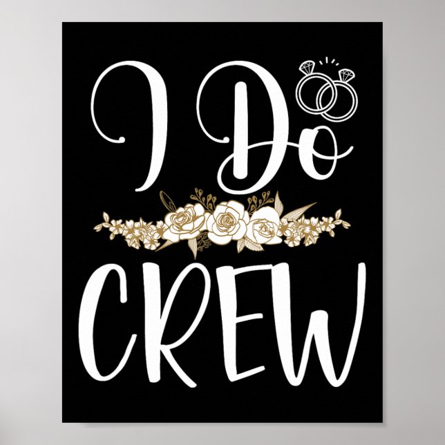 Jag besöker Ring Bröllop Bride Groom Marry Möhippa Poster (Framsidan)