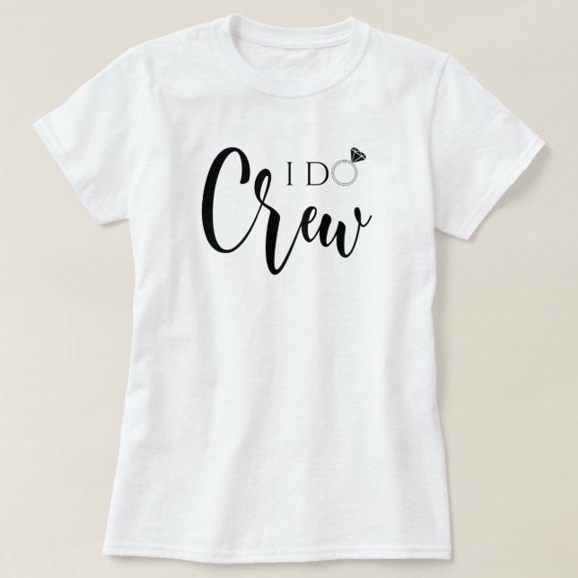 Jag beställer Diamond Ring T Shirt (Design framsida)