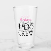 Jag beställer svart Rosa Monogram Bröllop Brudens