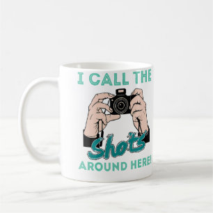 Jag Bestämmer Här Rolig Fotografi T S Kaffemugg