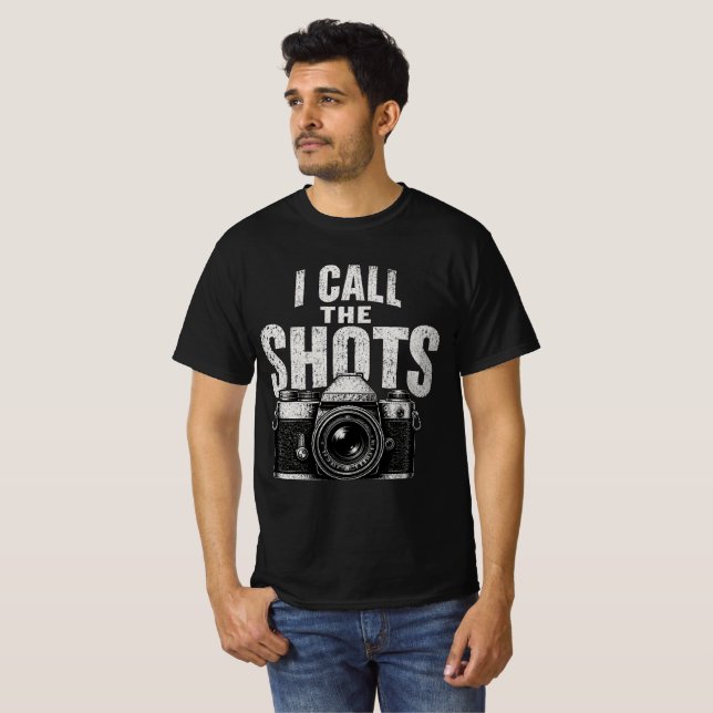 Jag Bestämmer Över Vintagekamera T Shirt (Hel framsida)