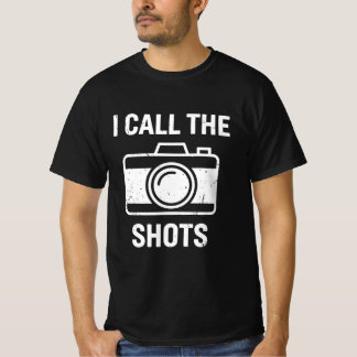 Jag Bestämmer Spelet Rolig Fotografering Fotograf T Shirt