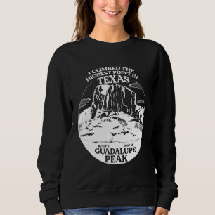 Jag besteg Guadalupe Peak Högsta punkten i Texas T Shirt