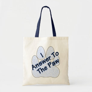 Jag besvarar Tass på Tass-tote-bag Tygkasse