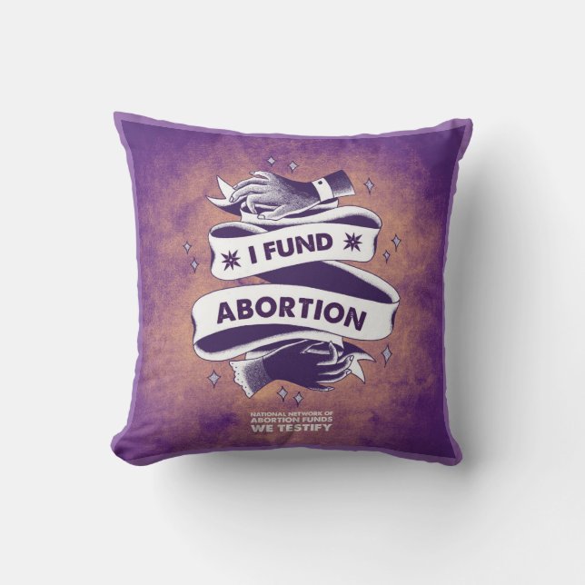 Jag betalar abort kudder kudde (Framsida)