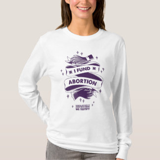 Jag betalar abortlångärmadskjortan t shirt