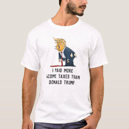Jag Betalat fler inkomstskatter än Tecknaden Donal T Shirt