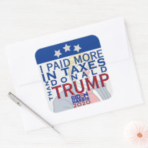 Jag Betalat mer i skatter än Donald Trumpuppsättni