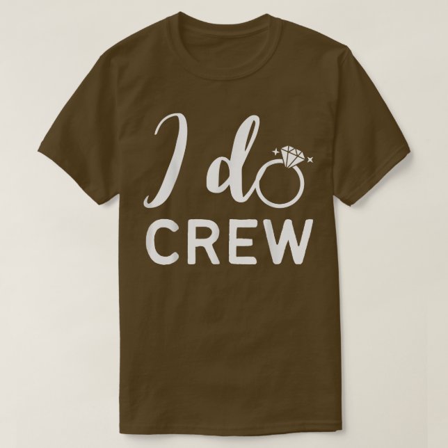 Jag beundrar Bröllop Bride Bachelorette Party Bröl T Shirt (Design framsida)