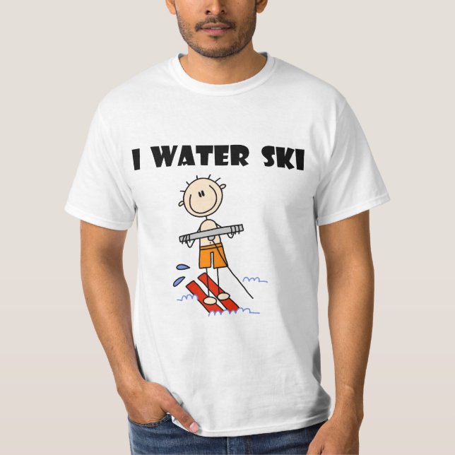 Jag bevattnar skidar T-tröja och gåvor Tee (Framsida)