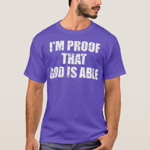 Jag bevisar att Gud kan skjortor för T Shirt