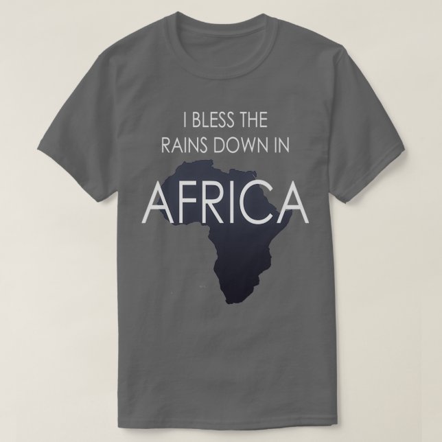 Jag binder av Afrikan. T Shirt (Design framsida)