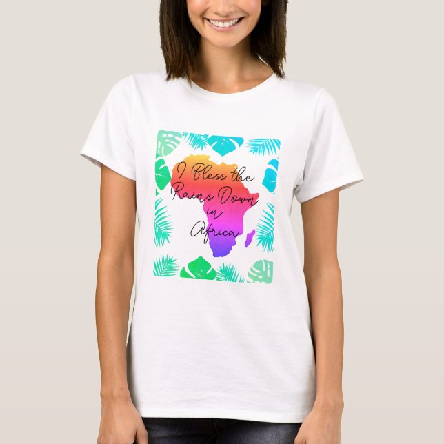 Jag binder dig ner i Afrika T-Shirt (Framsida)