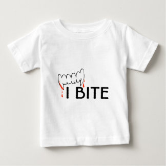 Jag biter (tänder och blod) t shirt