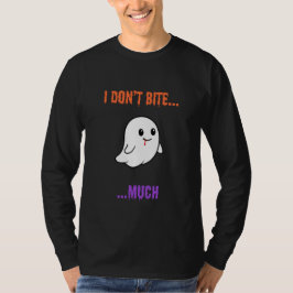 Jag Bitor inte... Mycket - Halloween fest Design T Shirt