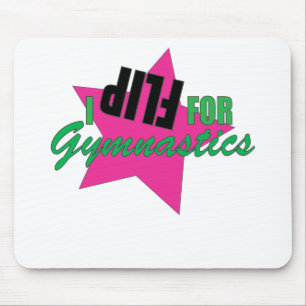 Jag bläddrar för gymnastik Mousepad Musmatta