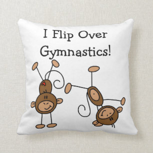 Jag bläddrar över gymnastik kudde