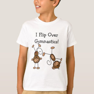 Jag bläddrar över gymnastikTshirts och gåvor Tee