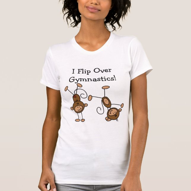 Jag bläddrar över gymnastikTshirts och gåvor Tröja (Framsida)