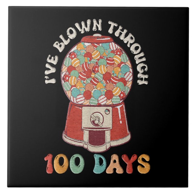Jag blåste igenom 100 dagar kakelplatta (Framsidan)