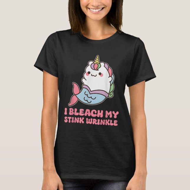 Jag Bleach My Stink Wrinkle T Shirt (Framsida)