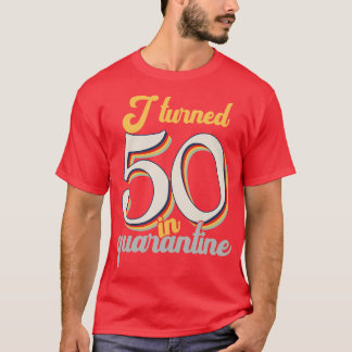 Jag blev 50 på 50:e födelsedagen t shirt