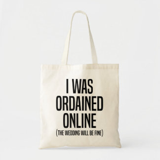 Jag blev beställd Online Bröllop Tygkasse