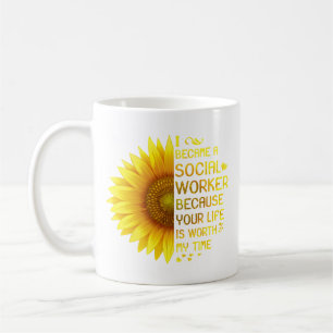 Jag blev en Social-arbetare Kaffemugg