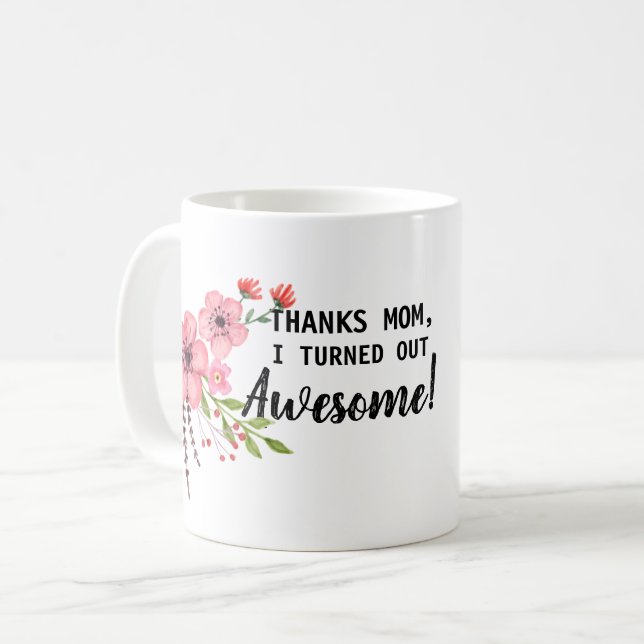 Jag blev Fantastisk Kaffemugg (Framsida vänster)
