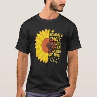 Jag blev kabel eftersom ditt liv är värt min tid t shirt
