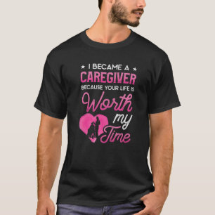Jag blev karriär eftersom ditt liv är värt mitt t shirt