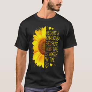 Jag blev karriär eftersom ditt liv är värt mitt t shirt
