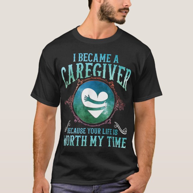 Jag blev karriär eftersom ditt liv är värt mitt t shirt (Framsida)
