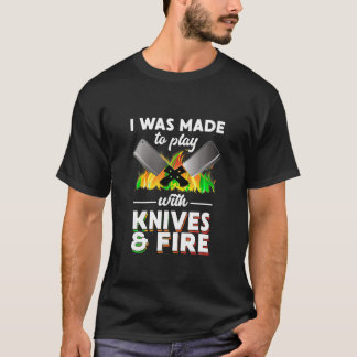Jag blev lurad att leka med Knivar och Verktyg. T Shirt