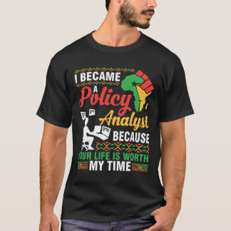 Jag Blev Socialarbetare Eftersom Ditt Liv Är Värt T Shirt