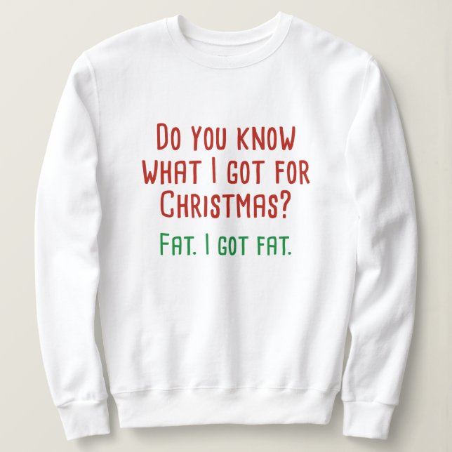 Jag Blev Tjock T Shirt (Design framsida)