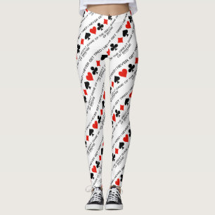 Jag blir aldrig trött på brons Underbarare spel Leggings